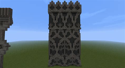 Minecraft Fancy Castle Walls