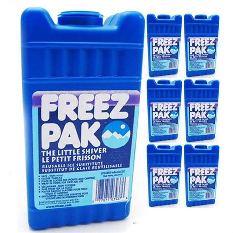 7 Reusable Freez Pak Ice Packs Cooler First Aid Camping Lunch Box Cold Compress (With images ...