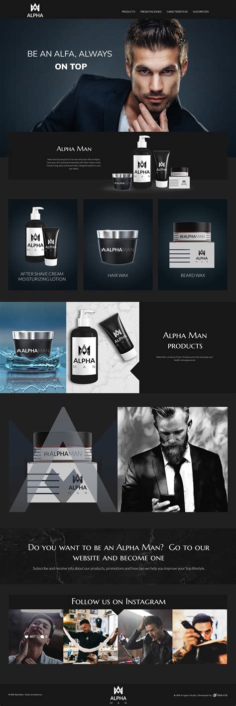 Alpha Man on Behance