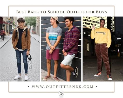 25 Best Back to School Outfits for Teenage Boys to Wear