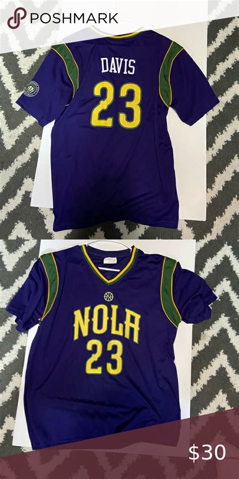 Anthony Davis Pelicans Nola Jersey Anthony Davis pelicans nba jersey ...