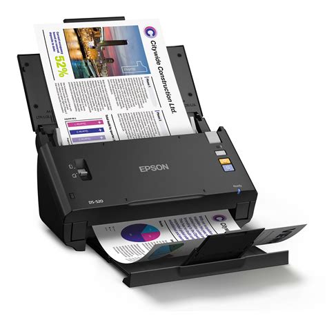 Epson WorkForce DS-520 Color Document Scanner B11B234201 B&H