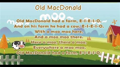 51TALK OLD MCDONALD HAS A FARM SONG - YouTube