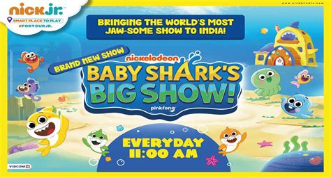 NickALive!: Nick Jr. India Premieres 'Baby Shark’s Big Show!'