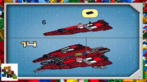 LEGO Jedi Starfighter Set 7143 Instructions | deletterconcurrent.nl