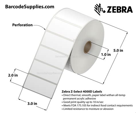 Zebra GX420D Labels | BarcodeSource, Inc.