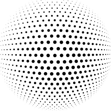 abstract halftone sphere vector background - Download Free Vector Art ...