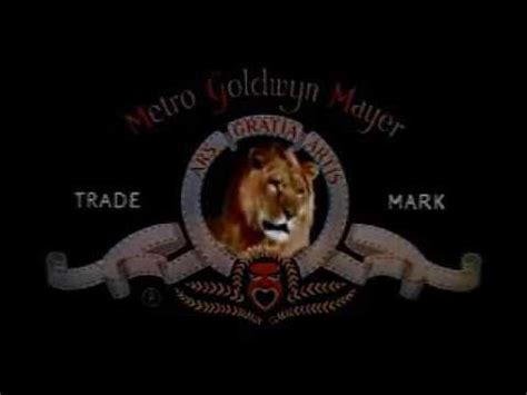 MGM logo (1957 with all lion roaring sound effects) - YouTube