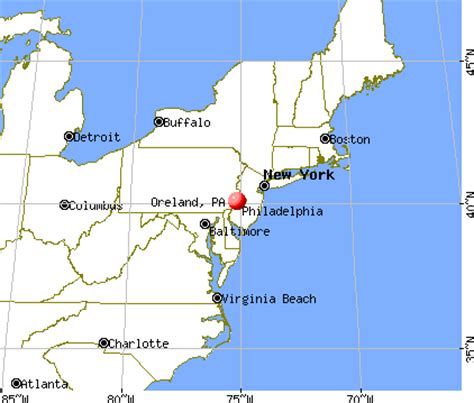 Oreland, Pennsylvania (PA 19075) profile: population, maps, real estate, averages, homes ...