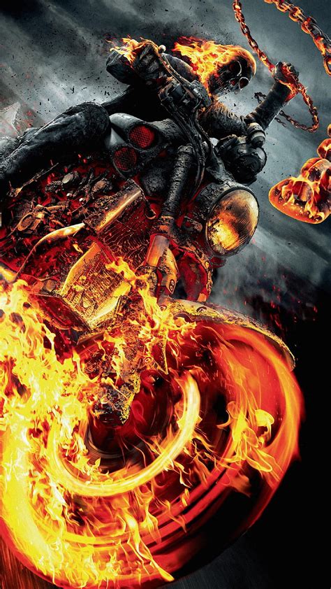 Fire, Ghost Rider, Flame, Skull, Movie, HD wallpaper | Peakpx