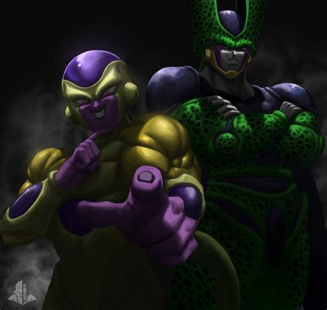 Frieza and Cell by EliteNappa on DeviantArt