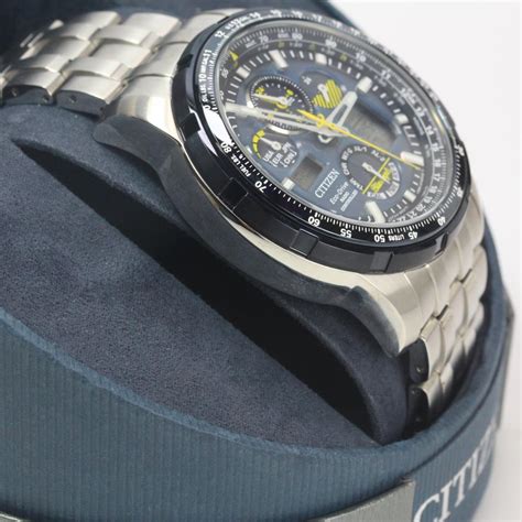 Citizen Eco-Drive Blue Angels World Chronograph Watch | Property Room