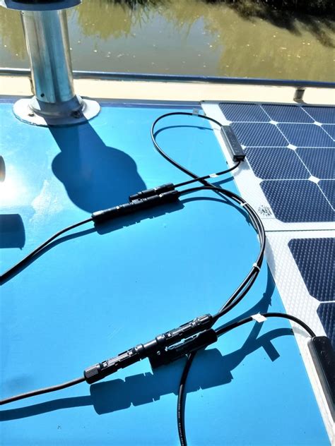 Fitting flexible solar panels to a narrowboat - Continuous Cruising, Narrowboat 12 volt, fitting ...