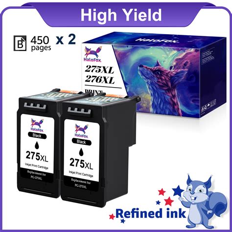 275 XL Ink Replacement for Canon 275 and 276 Ink Cartridges for Pixma TS3522 TR4720 TS3520 ...