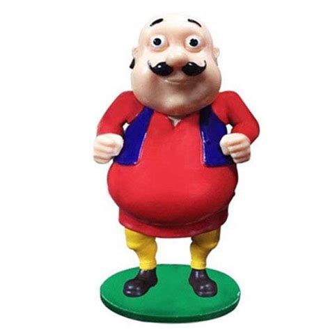 Buy Motu Patlu Figurine - Motu, Multi Color Online at Low Prices in ...