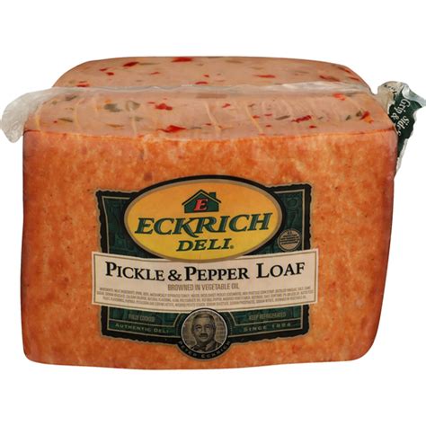 ECKRICH Deli Pickle & Pimento Loaf | Deli | Riesbeck