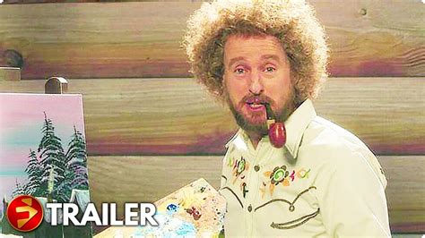 PAINT Trailer (2023) Owen Wilson, Bob Ross Movie - YouTube