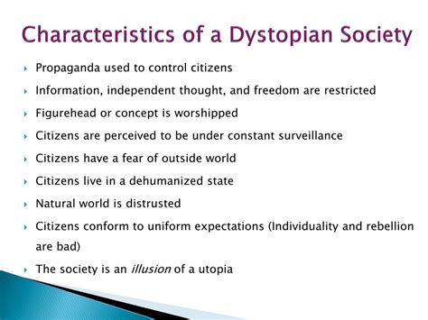 💣 What are the characteristics of a dystopian society. Dystopian ...