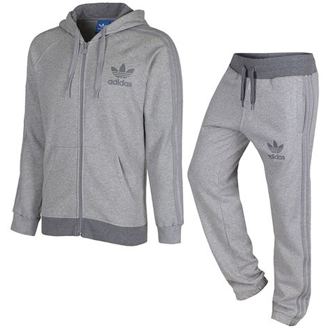 ADIDAS ORIGINALS MEN'S SPO FULL TRACKSUIT NAVY GREY BLACK S M L XL JOGGER FLEECE | eBay