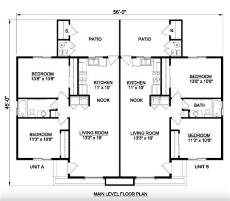 Top 10 Duplex Plans that Look Like Single-Family Homes - Houseplans Blog - Houseplans.com