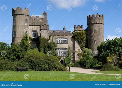 Malahide Castle stock photo. Image of malahide, history - 15796350