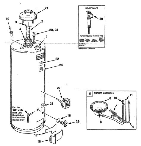 Ao Smith Water Heater Diagram