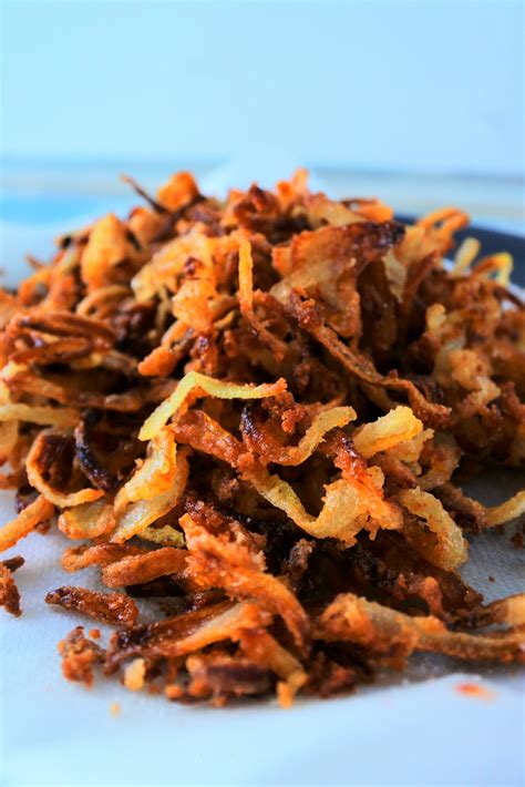 Easy Crispy Fried Onions - Kitrusy