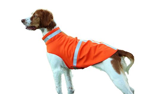 Reflective Dog Vest - 1000 ft visible - Micro fleece waterproof fabric for many uses - Hunting ...