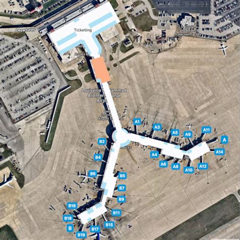 Louisville Airport Map: Guide to SDF's Terminals