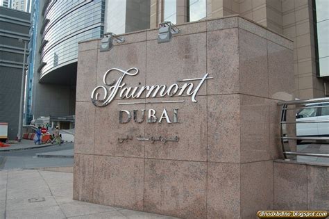 dinodxbdino: FAIRMONT DUBAI, SHEIKH ZAYED ROAD, DUBAI UNITED ARAB EMIRATES