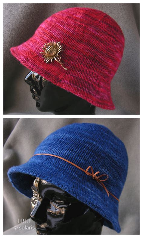 Knit Bucket Hat Free Knitting Pattern - Knitting Pattern