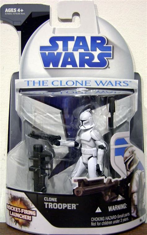 Clone Trooper Rocket Firing Launcher Clone Wars Action Figure Hasbro