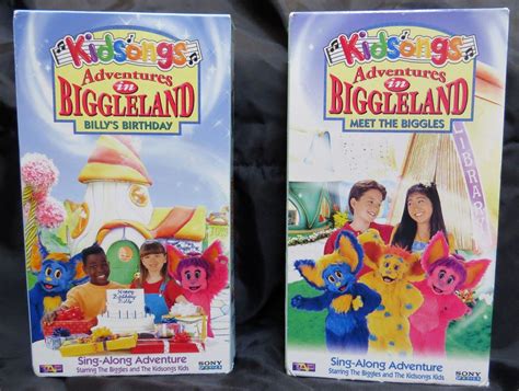 Kidsongs Adventures in Biggleland 2 VHS Videos Billy's Birthday Meet the Biggles | Adventure ...