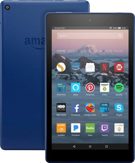 Amazon Fire HD 8 - 8" - Tablet - 16GB 7th Generation, 2017 Release Blue B01J94YIT6 - Best Buy