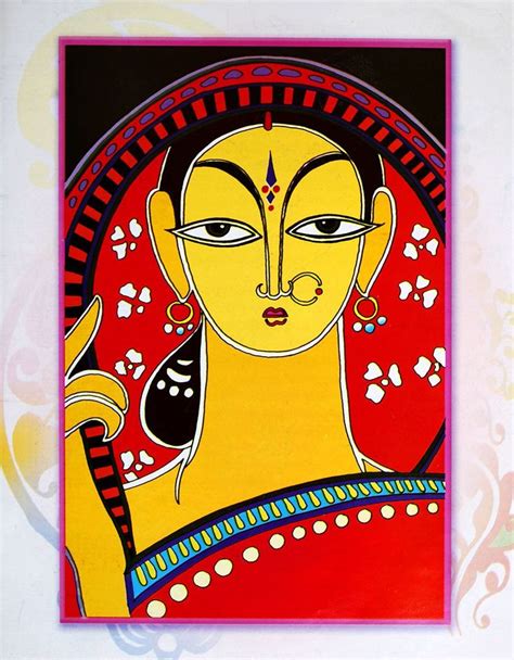 Bengali Woman - Photo Print | Female art painting, African art ...