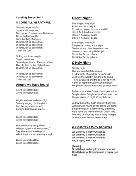 Caroling-Songs-Set-1