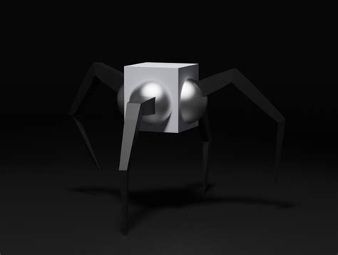 Spider Robot 3D Model by ánmutig studio on Dribbble