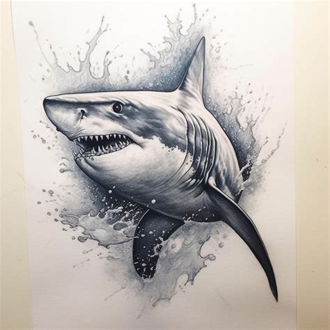 Shark Tattoo Design | Dark Art Tattoo