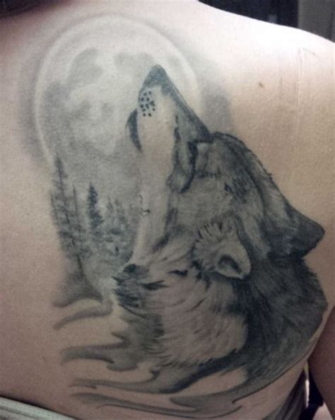 Wolf tattoo but more of a side profile would be better for me | Wolf ...