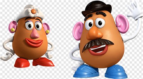 two Mr. and Mrs. Potatoes, Mr. Potato Head Toy Story Mrs. Potato Head Sheriff Woody, toy story ...