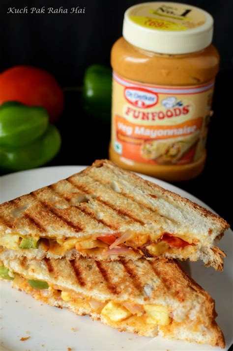 Paneer Tikka Sandwich