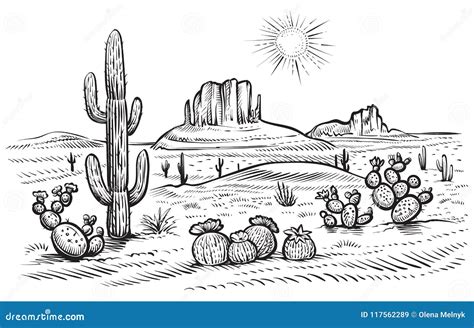 Desert Landscape Stock Illustrations – 115,170 Desert Landscape Stock Illustrations, Vectors ...