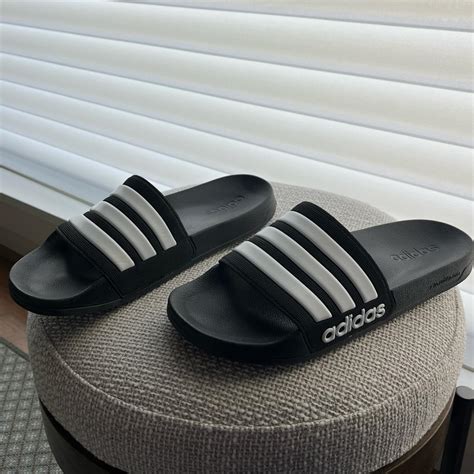 Adidas cloud foam slides - Depop