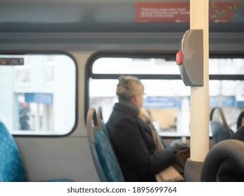 Woman Looking Out Bus Window Stop Stock Photo 1895699764 | Shutterstock