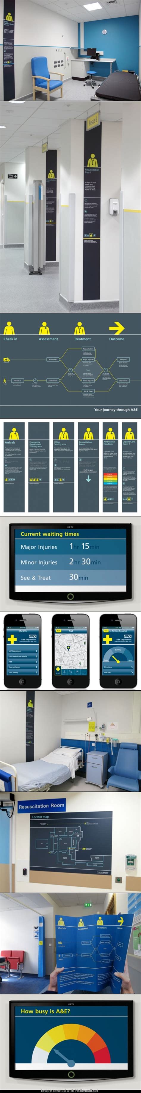 Signage system designed for hospitals "reduces violence by 50 percent ...