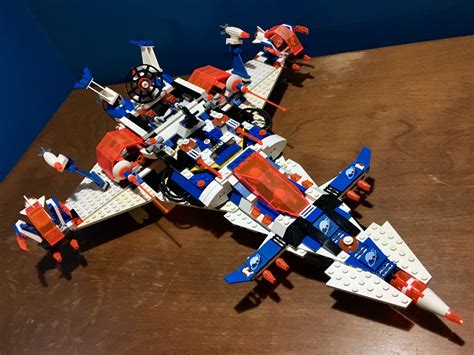 Lego Ice Planet Themed Benny's Starship MOC (the "Ice Ice … | Flickr Lego Space Station, Lego ...