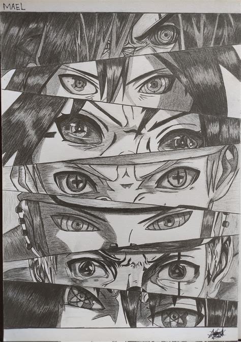 Naruto Eye Drawing