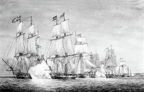 War Of 1812, Battle Of Lake Erie, 1813 Photograph by Science Source