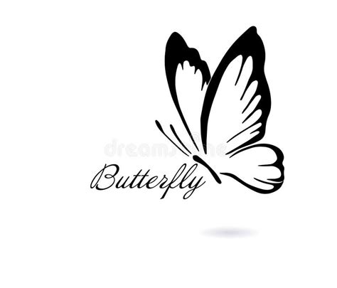 Logo Abstract Butterfly. Vector Illustration Stock Illustration ...