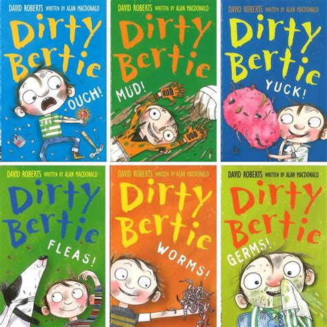 Dirty Bertie 6 Book Collection, Alan McDonald (5+ Years)